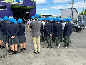 工場見学での説明